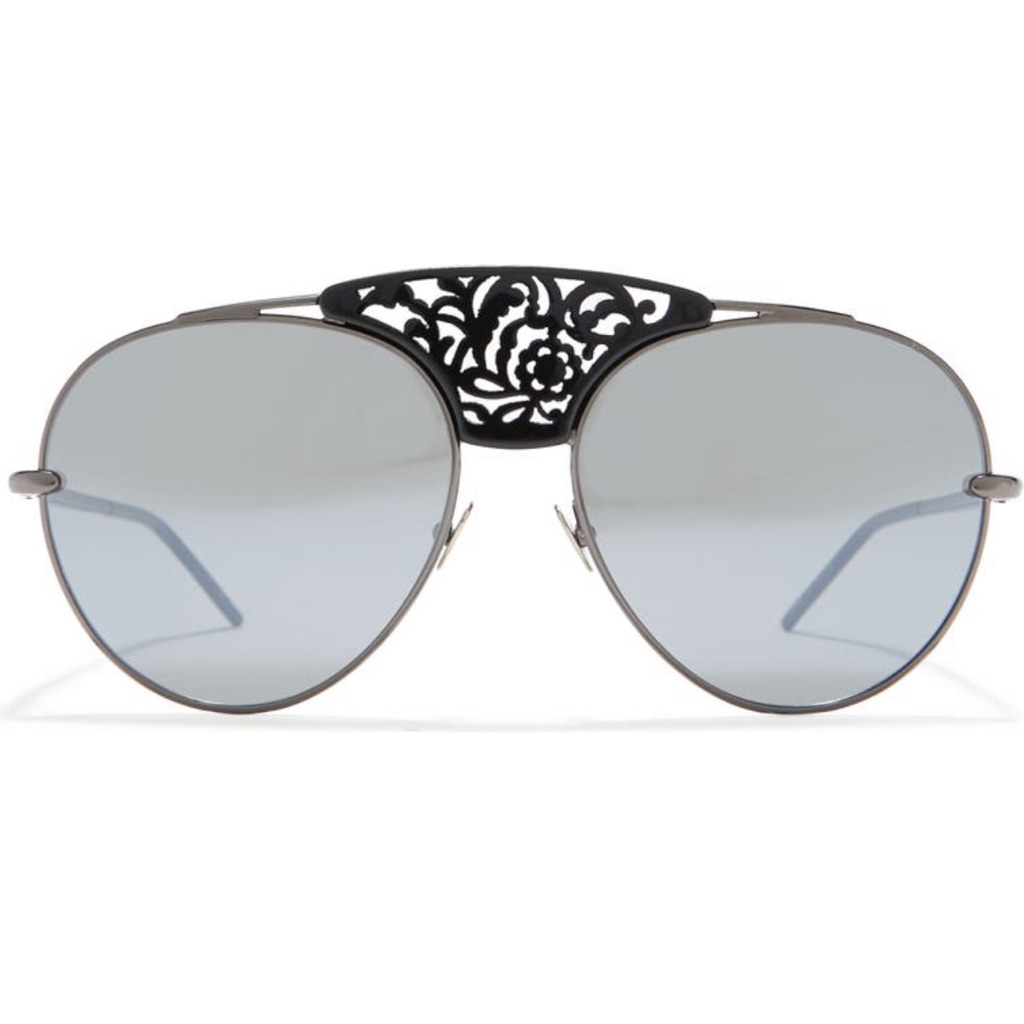 Pomellato Nwt 59mm Aviator Sunglasses